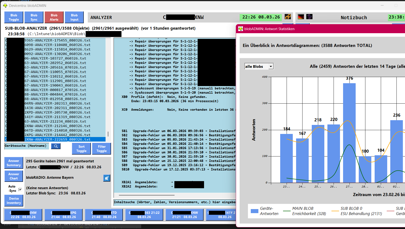 blobADMIN Screenshot 2